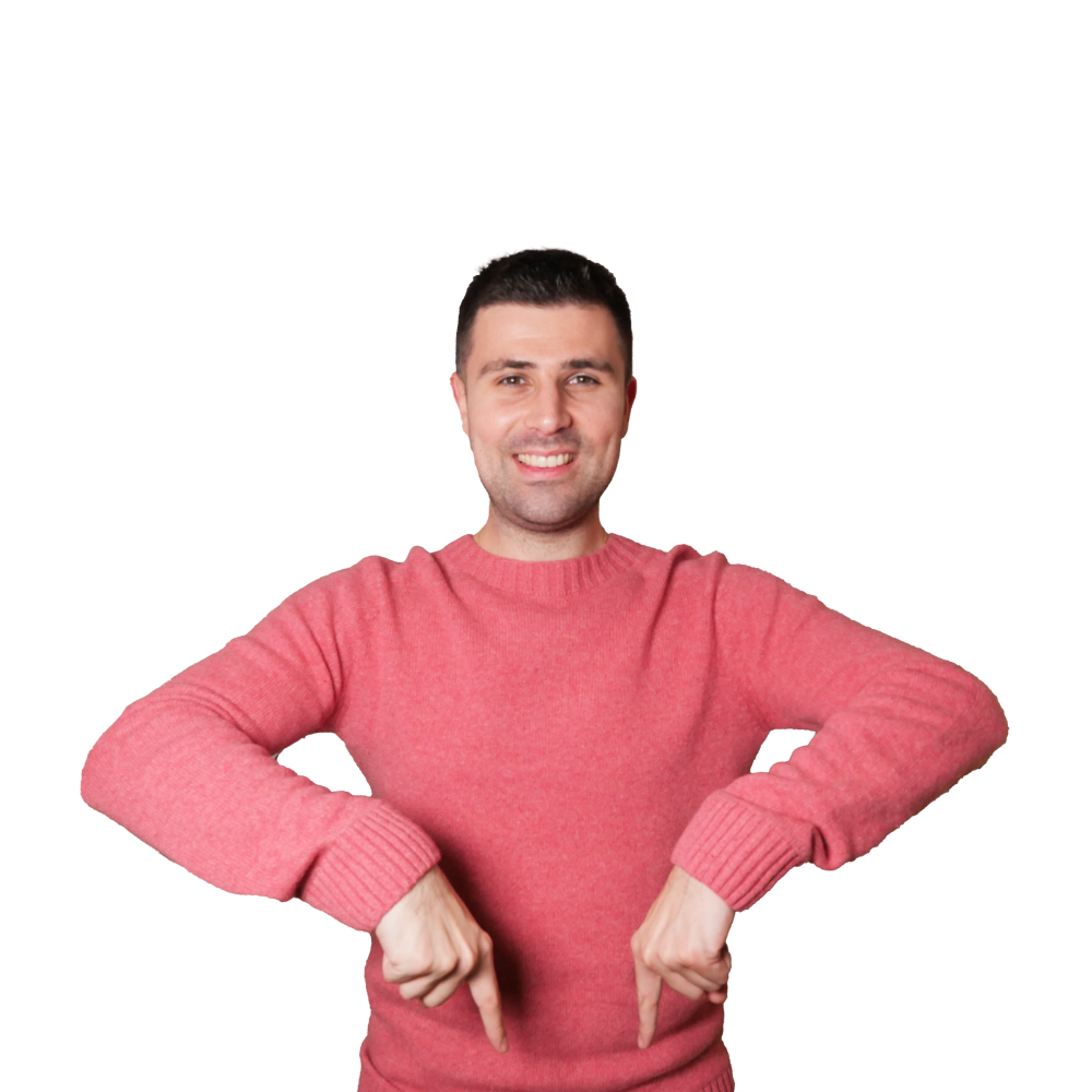 moi avec les doigts